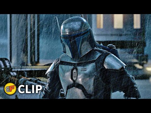 Obi-Wan vs Jango Fett - Planet Kamino Fight Scene | Star Wars Attack of the Clones (2002) Movie Clip