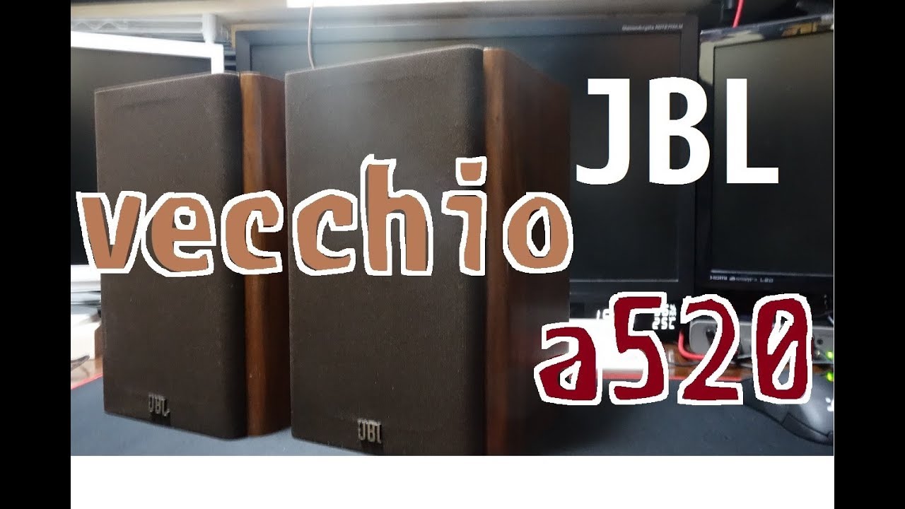JBLっていいよね。a520 vecchioシリーズをジャンク購入。 - YouTube