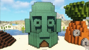 Building Bikini Bottom in Minecraft | Squidward