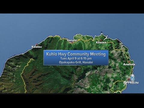 Video: Kuhio Highway åpnes Igjen