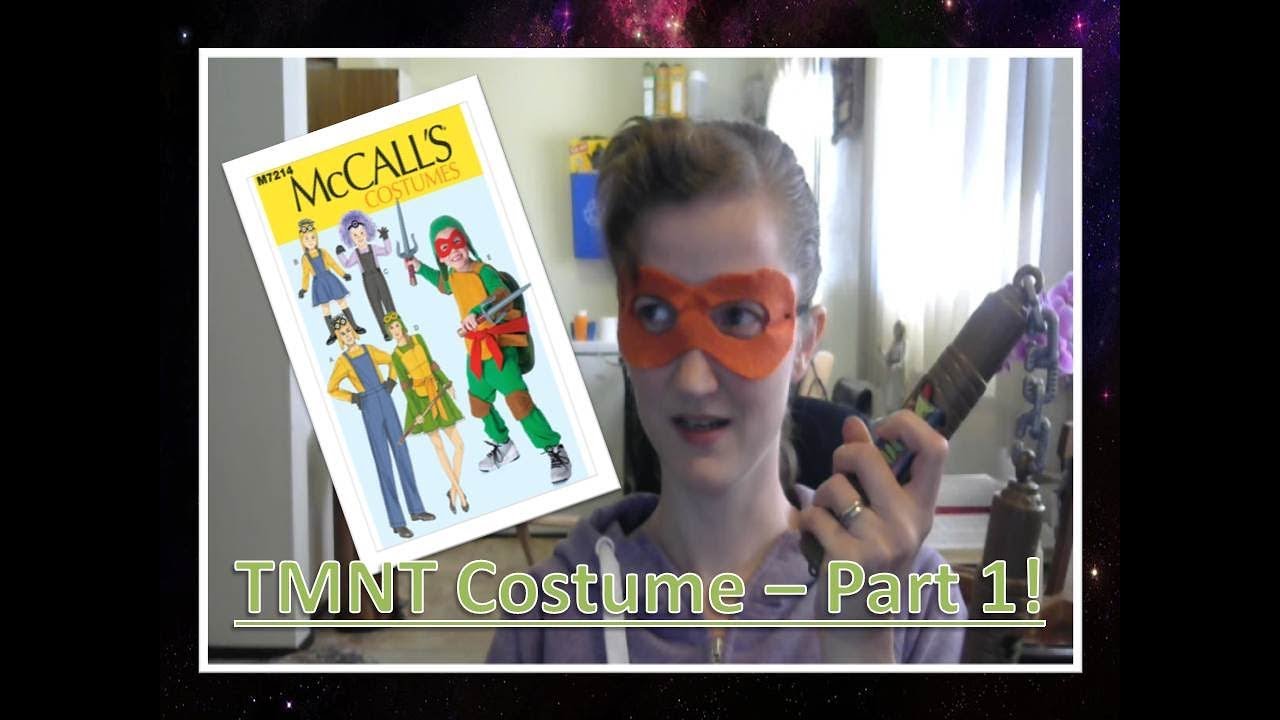Getting Ready to Suit Up | TMNT Mikey Costume Part 1