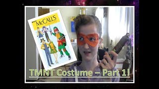 Getting Ready to Suit Up | TMNT Mikey Costume Part 1