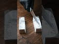 Platinum vs Palladium Cutting ASMR 😱 | Rare Metal Satisfying Slice (4K Macro)#ytshorts #asmr #viral