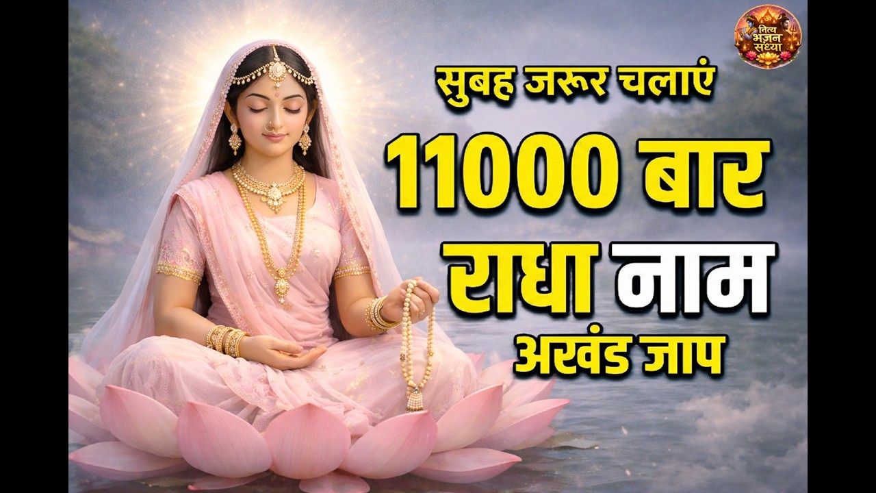 Radha Krishna Morning Bhakti Song 2026 | Peaceful Bhakti Music | Radha Krishna Bhajan | Radha Radha