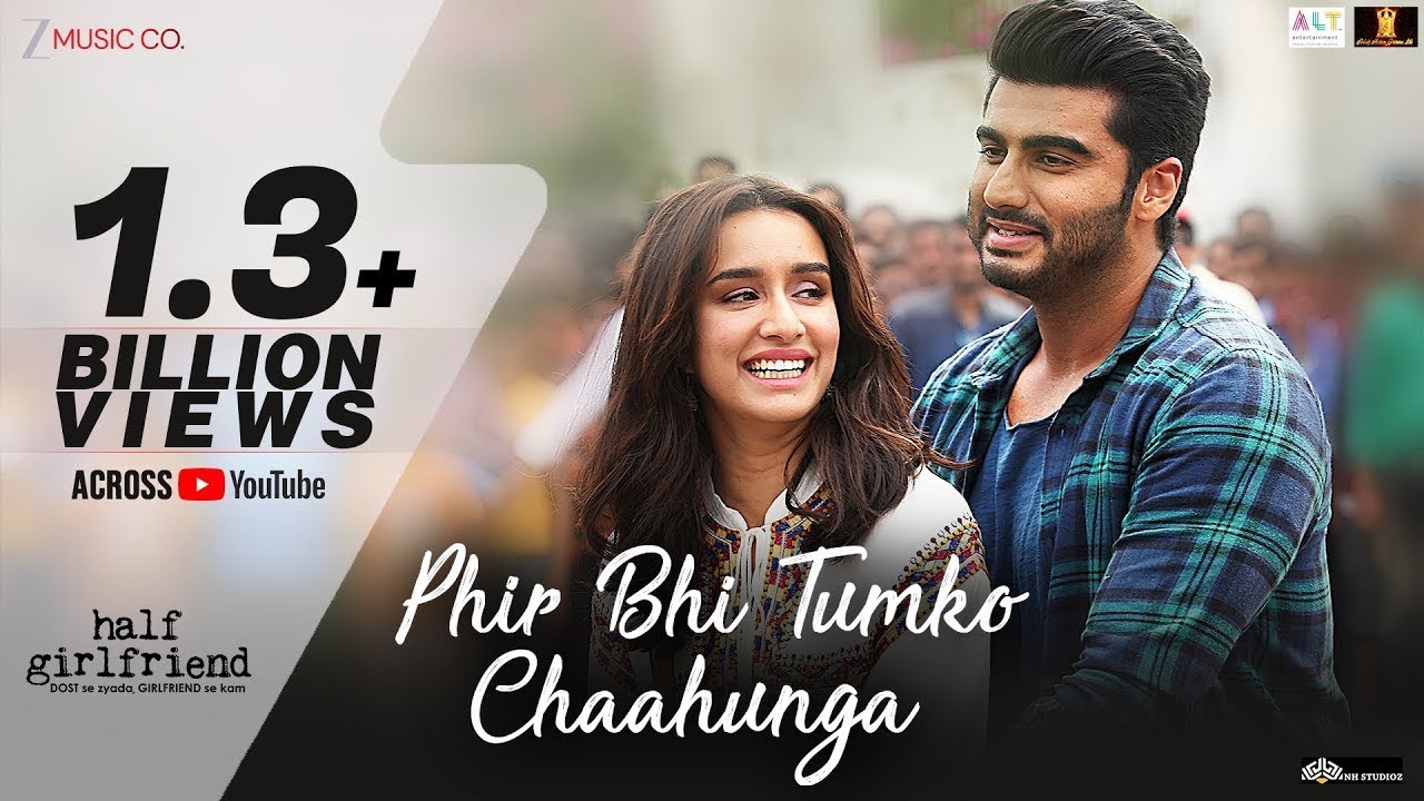 Phir Bhi Tumko Chaahunga - Full Song | Arijit Singh | Arjun Kapoor & Shraddha Kapoor | Mithoon