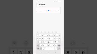 How to Change Font Size on Samsung Keyboard: Samsung Galaxy S23, S23 Plus, S23 Ultra | #shorts screenshot 4