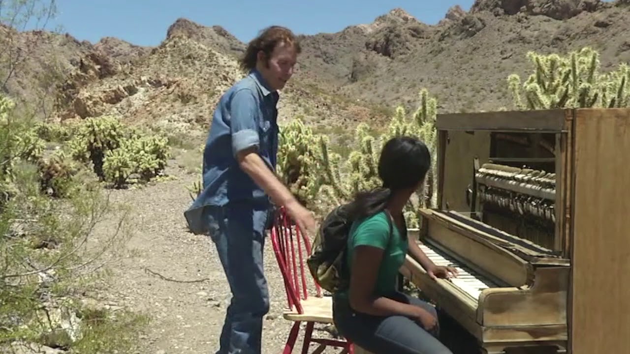 Music Lesson At Broken Piano - YouTube