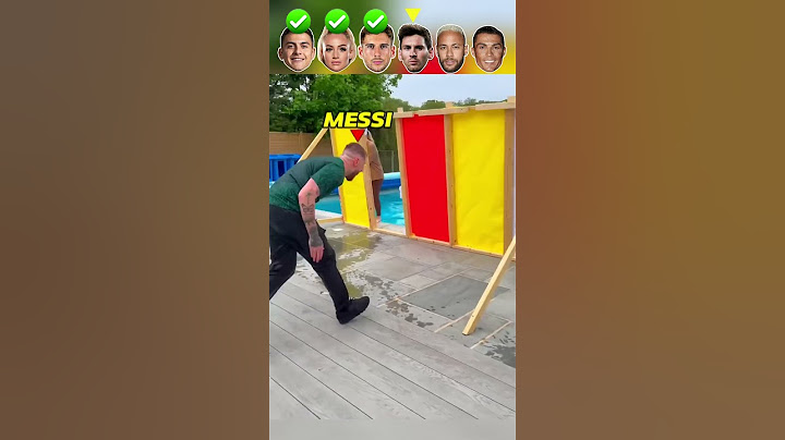 Dybala VS Lehmann VS Goretzka VS Messi VS Neymar VS Ronaldo | Water Challenge