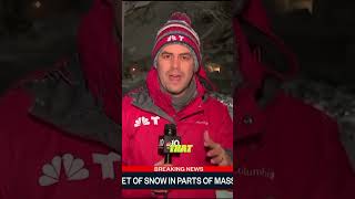 Massachusetts Blizzard Warning Coastal Towns