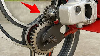 Your Bike Will Never Need a Chain Again | DIY Chainless Bike Motor Ideas