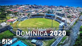 【4K】🇩🇲 Drone RAW Footage 🔥 This is DOMINICA 2020 🔥 Caribbean 🔥 Roseau and More 🔥 UltraHD Stock Video