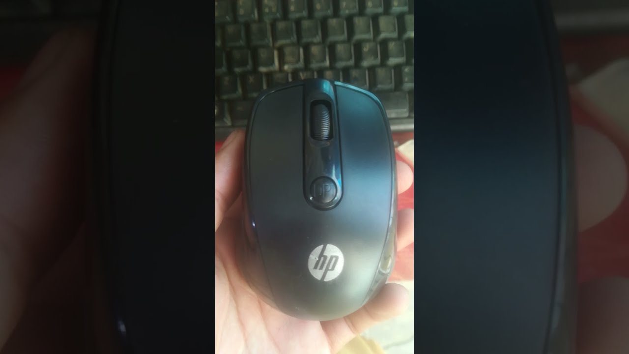 Hp wireless mouse unboxing.