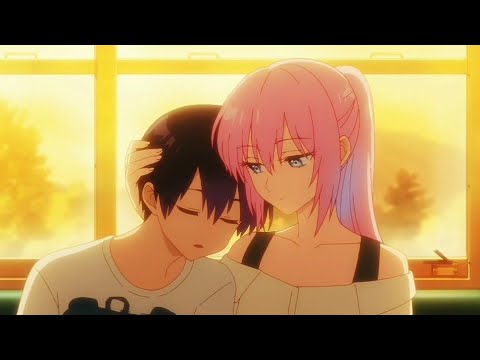 She loves him so much 🥰 ️... | Shikimori possessive train scene ...