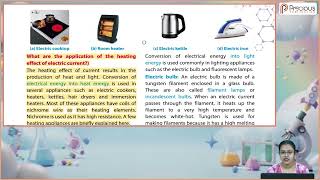 Ch 4 | Precious publication | Chronic Science | Class 08 | Electricity: Magnetic and Heating Effects