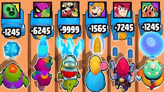 WHICH BRAWLER HAS THE HIT WITH THE MOST DAMAGE? | NEW BRAWLER DRACO | BRAWL STARS