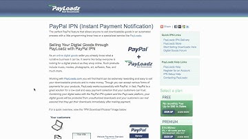 PayPal IPN | IPN Download | Instant Payment Notification | IPN Digital Goods