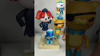 Captain Buck Undersea Column Captain Buck Undersea Clay Man Handmade My Hand Work