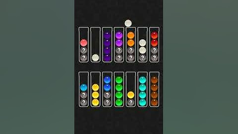 Ball Sort Color Water Puzzle Solution Level 575