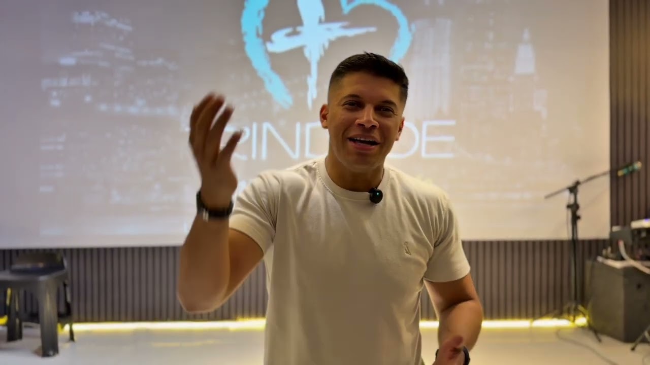 Capa do vídeo com o convite do Pastor Paulinho