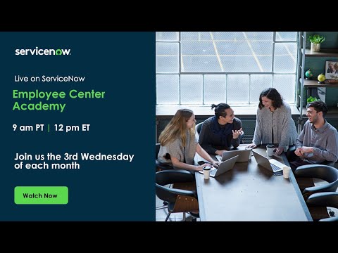 Live on ServiceNow Webinar: Democratize catalog ma - ServiceNow Community