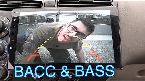 How to Get a Subwoofer and Backup Camera to Work With eBay Budget Android Head Unit! | 2002 Civic