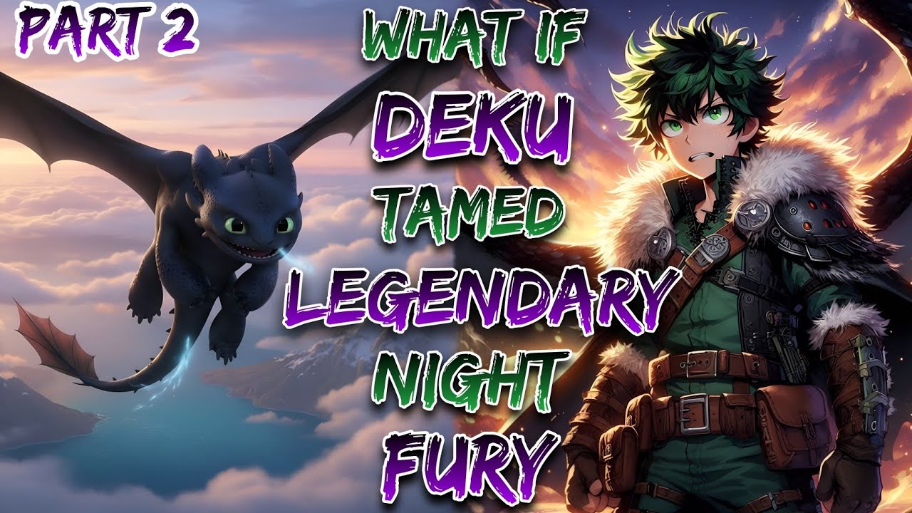 What if Deku Tamed The Legendary Night Fury!? | Part 2