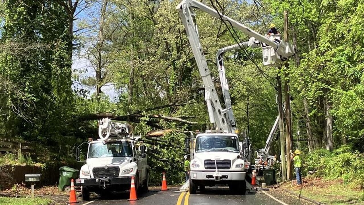 Cleanup underway after strong storms leave trail of damage - YouTube