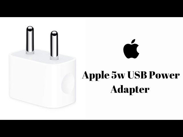 Apple  5w USB Power Adapter Unboxing
