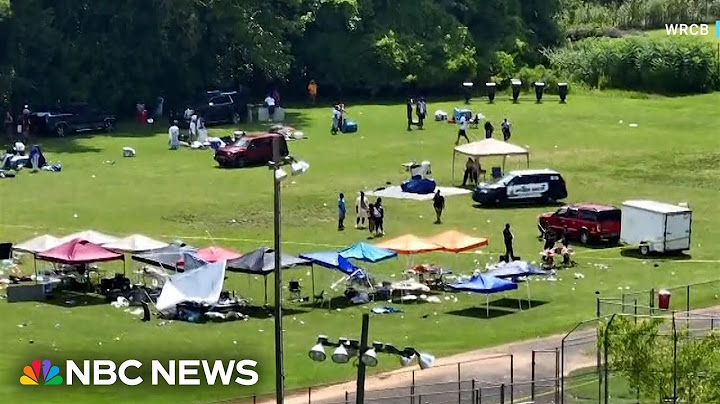 Several people injured after shooting at Chattanooga school class reunion