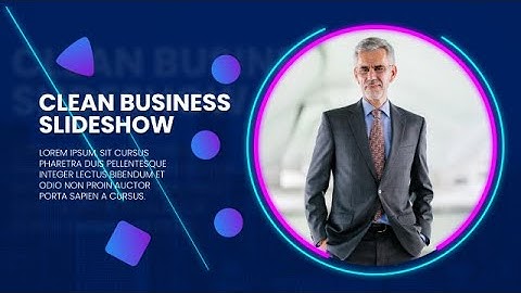 Clean Business Slideshow After Effects Templates