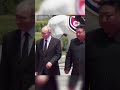 Putin welcomed in North Korea