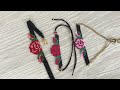 Bölüm 1-Tomurcuklu Gül Bileklik Yapımı (Pulsera de rosas con capullos -Rose bracelet with buds)