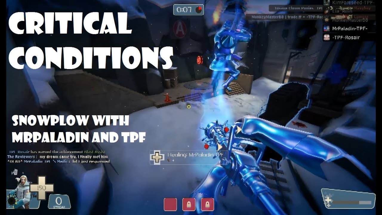 Tf2 Snowploy CRITICAL CONDITIONS | TF2 Snowplow with MrPaladin and TPF - YouTube