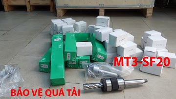 Đầu cặp mũi taro YL MT3-SF20 kết hợp collect TC820 có chống gãy mũi(bảo vệ quá tải) kẹp M3-M24