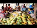 Mango Jelly Making Process with Ripe Mangos | Aam Papad | How Mango Jelly Made | Mamidi Tandra