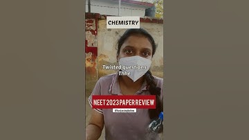 NEET 2023 student review | NEET reaction video #neet2023 #neet #neet2024 #viral #shorts #neet2025