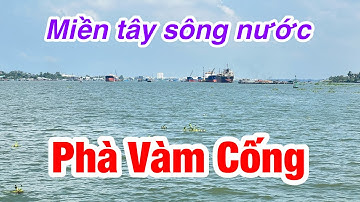 Qua phà Vàm Cống ngắm sông nước miền tây