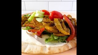 Mushroom Shawarma Recipe + 2 Sauces