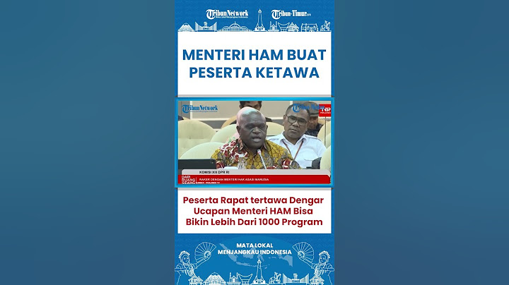 SHORT Menteri HAM Natalius Pigai Ngaku Bisa Siapkan 1000 Program Kerja Buat Peserta Raker Ketawa!