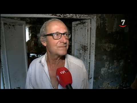 Una fuerte tromba desborda arroyos, inunda viviendas y causa destrozos en Las Navas del Marqués la85