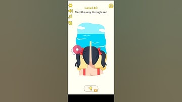 Delete Puzzle Erase One Part Level 40