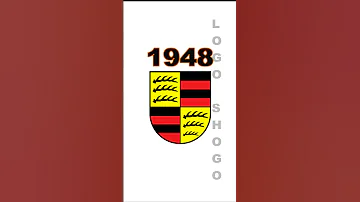 Porsche Logo Evolution Porsche Evolution Viral Shorts 