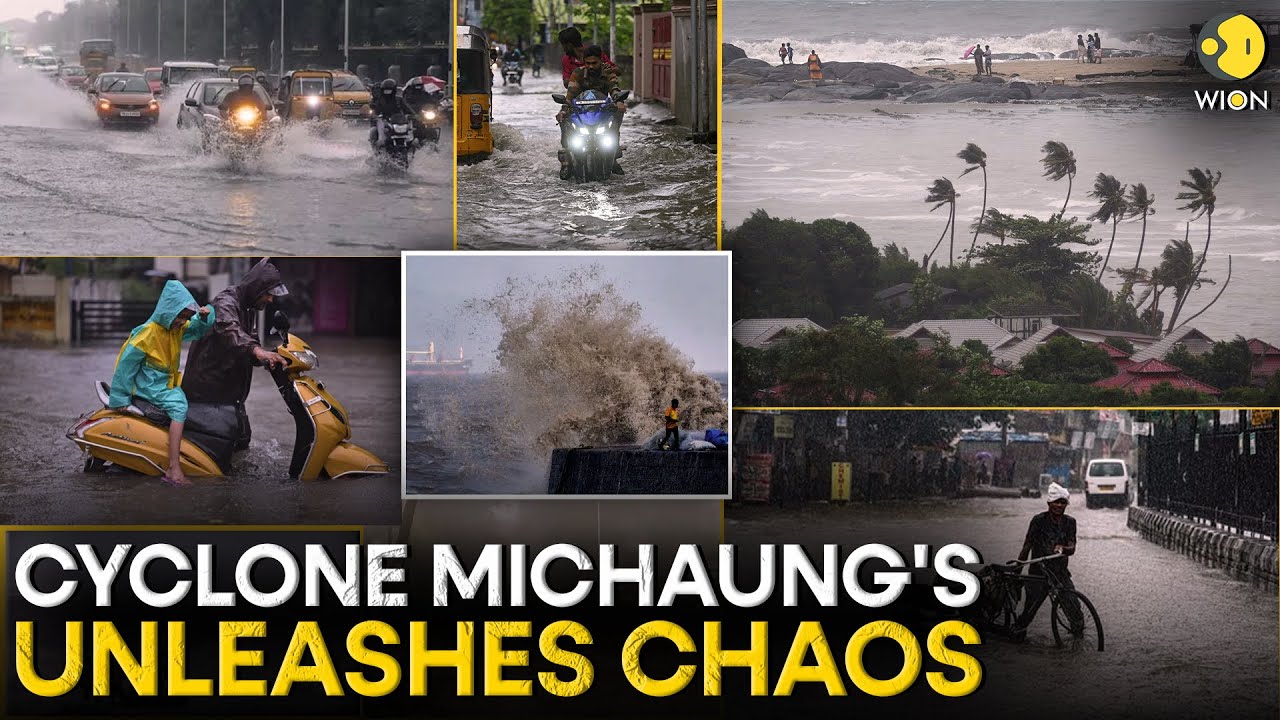 Cyclone Michaung’s landfall has been completed, and the death toll has risen to 17 I WION Originals
