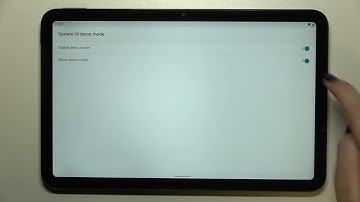 How to Enable Demo Mode on NOKIA T20 - Open Developer Mode