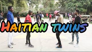 Woah challenge dance Video | KRYPTO9095 FT. D3MSTREET WOAH by Haitian twins and friends Resimi