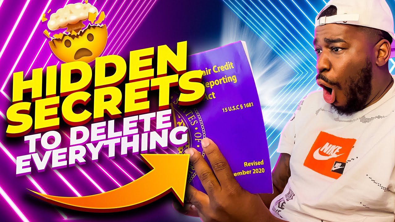 5 Credit Laws That Will DELETE Anything From Your Credit Report In 30
