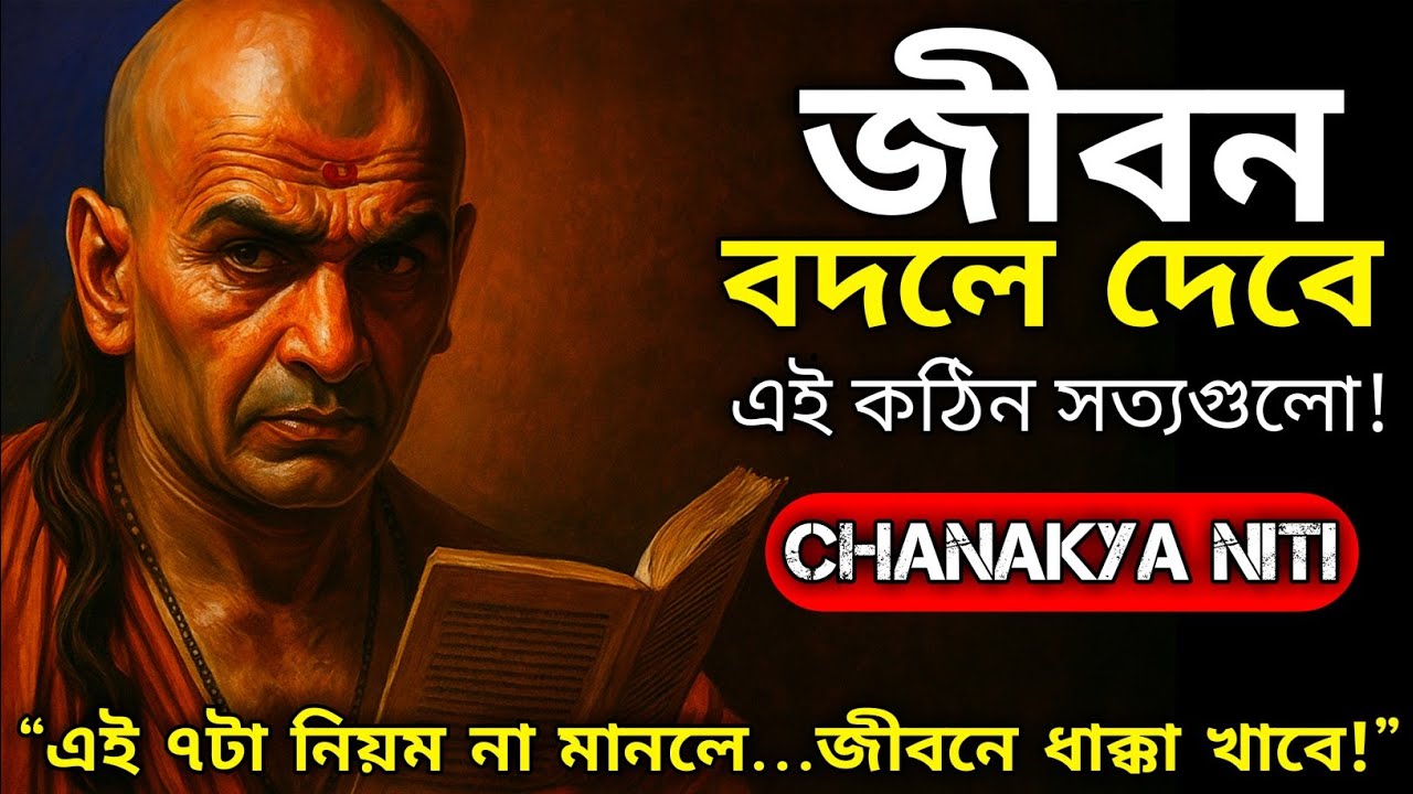 Chanakya Niti: এই ৭টা নীতি না মানলে তুমি জীবনে জিততে পারবে না! | Life Changing Bangla Motivation