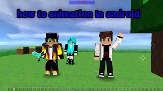 Make Minecraft 3d animation videos in android || animate em 3D Minecraft animate screenshot 4