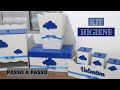 DIY/ KIT HIGIENE DO BEBÊ #kithigiene #mdf