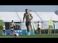 #SelecciónMayor El equipo de Lionel Scaloni se entrenó luego del triunfo ante Chile.